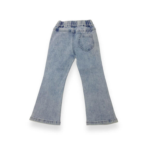 Iridescent Accent Flare Jeans - doe a dear