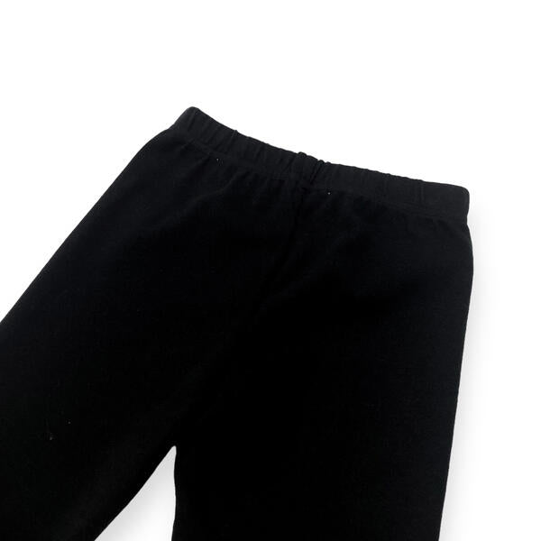 Embellished Trim Leggings - Black - doe a dear