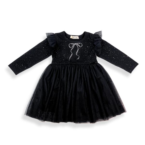 The Everly Dress - Black - doe a dear