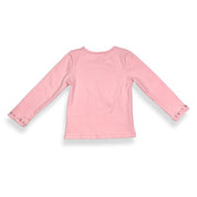 Embellished Trim Top - Pink - doe a dear