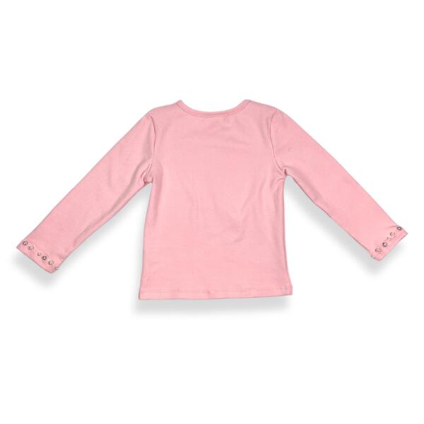 Embellished Trim Top - Pink - doe a dear