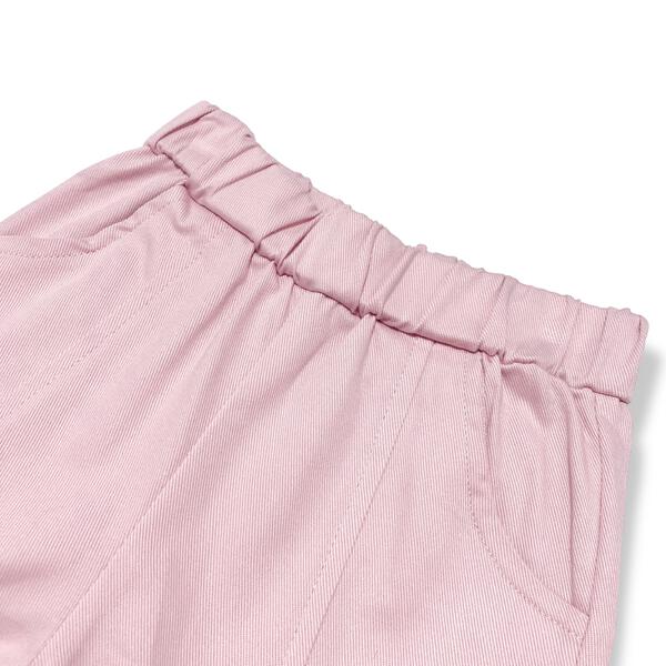 Pink Bow & Lace Split Hem Pants - doe a dear