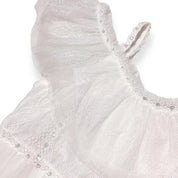 White Off Shoulder Lace Dress - doe a dear