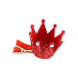 Glitter Crown Hair Clip