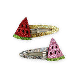 Watermelon Hair Clips