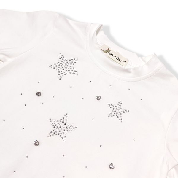 Star Stone Tee - white