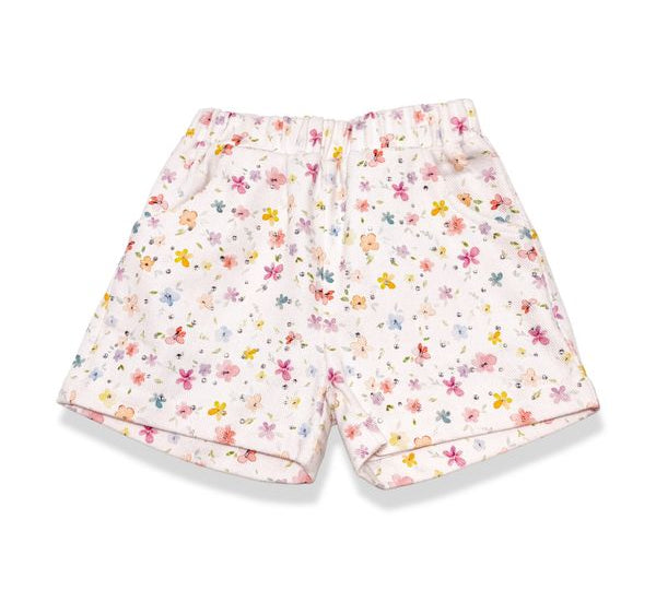 Floral Canvas Shorts - doe a dear