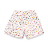 Floral Canvas Shorts
