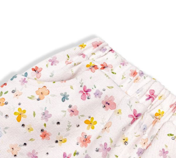 Floral Canvas Shorts - doe a dear