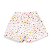 Floral Canvas Shorts