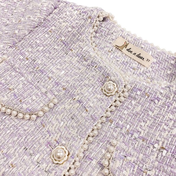 The Penelope Jacket - purple - doe a dear