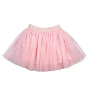 Silver Dots Tutu Skirt - pink - doe a dear