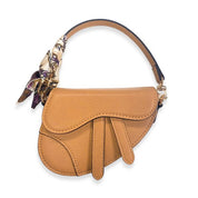 Brown Saddle Purse - doe a dear