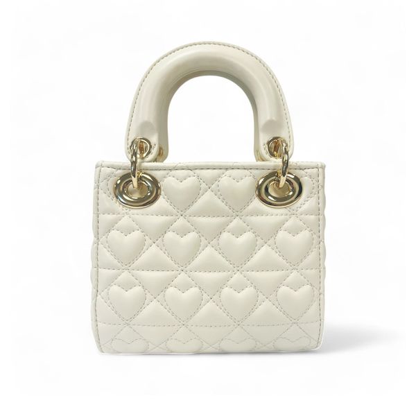 Heart-Quilted Bag