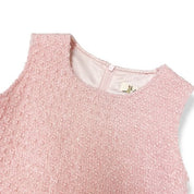 Feather Trim Dress - doe a dear