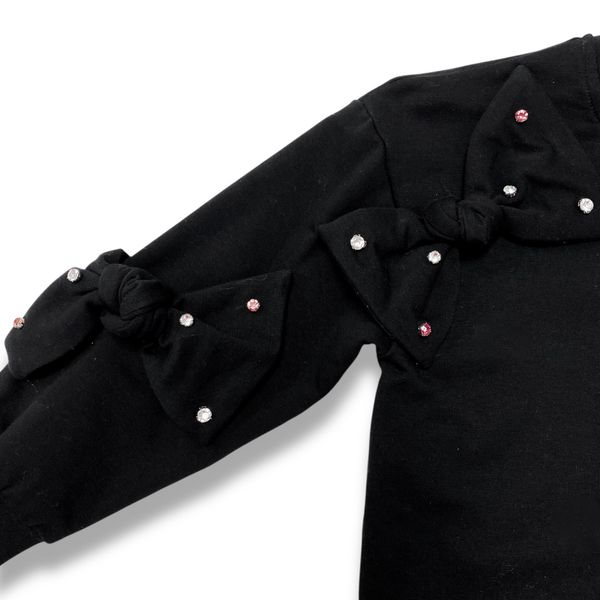 Rhinestoned Bow Top - doe a dear