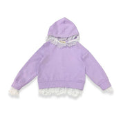 Lace Trim Hoodie - doe a dear