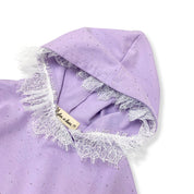 Lace Trim Hoodie - doe a dear
