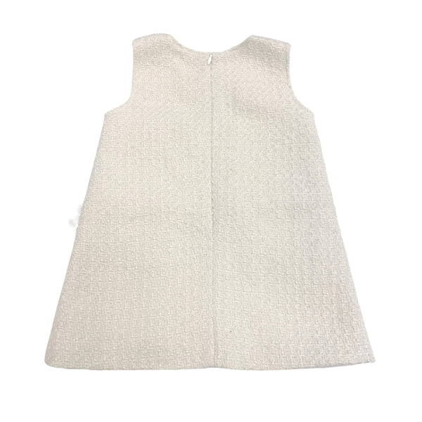 Feather Trim Dress - doe a dear