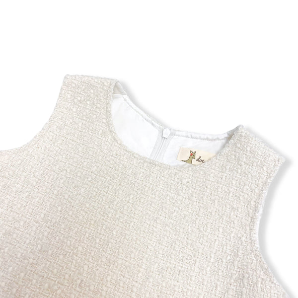 Feather Trim Dress - doe a dear
