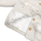 Feather Trim Jacket - doe a dear