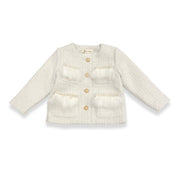 Feather Trim Jacket - doe a dear