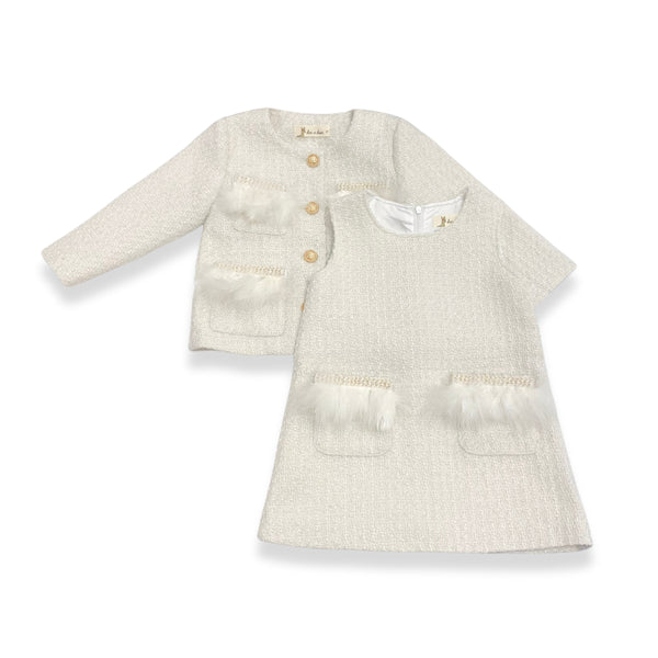 Feather Trim Jacket - doe a dear