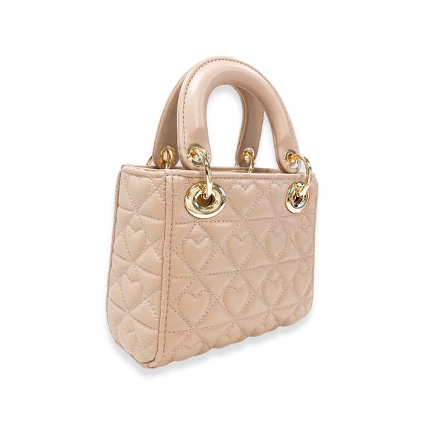 Heart-Quilted Bag