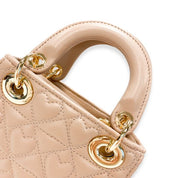 Heart-Quilted Bag