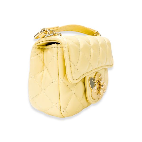 Floral Decor Quilted Purse - doe a dear