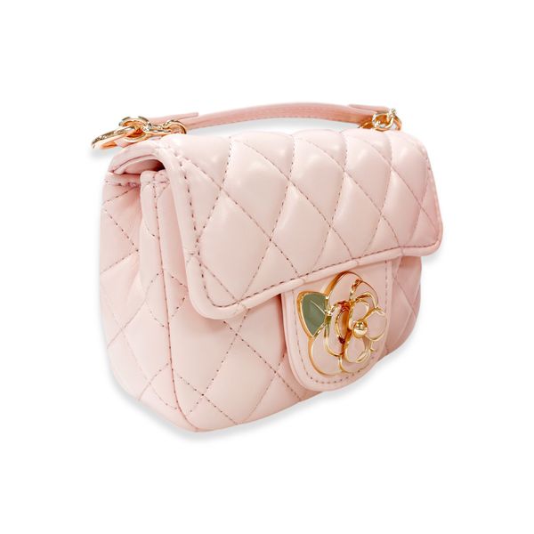 Floral Decor Quilted Purse - doe a dear