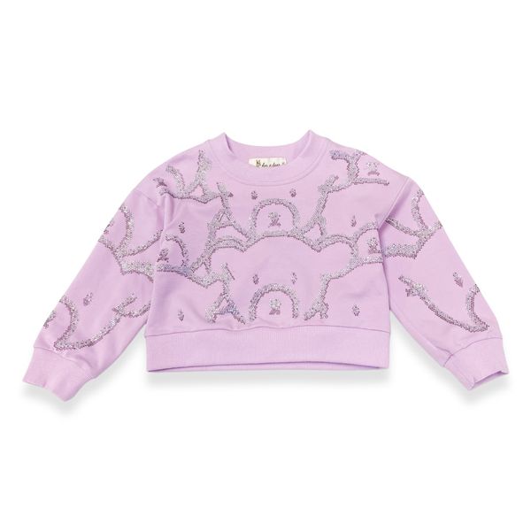 Purple Sparkly Teddy Top - doe a dear