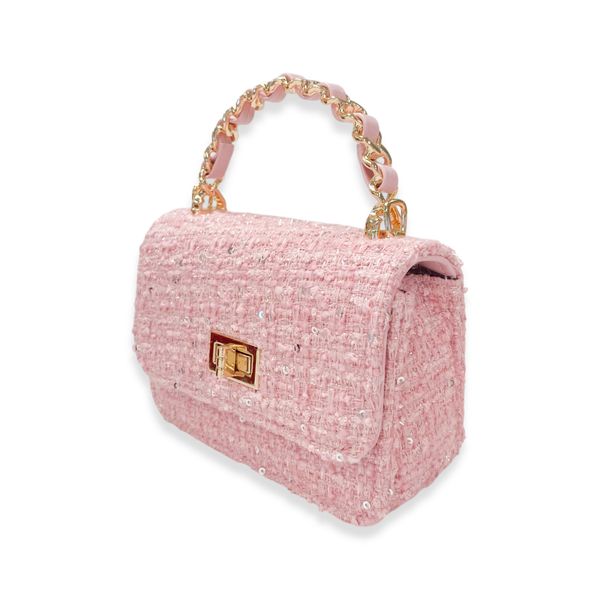 Tweed & Sequins Purse - doe a dear