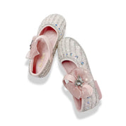 Butterfly Strap Rhinestone Flats - doe a dear