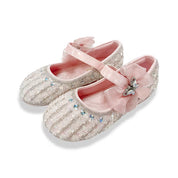 Butterfly Strap Rhinestone Flats - doe a dear