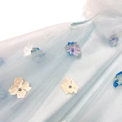 Floral Motif Mesh Layer Dress - doe a dear