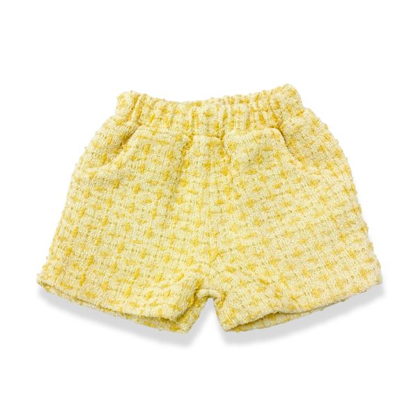 Yellow Tweed Shorts - doe a dear