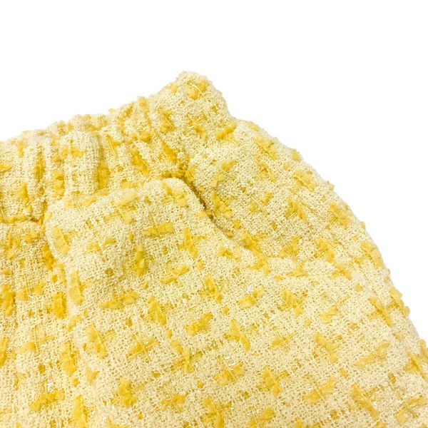 Yellow Tweed Shorts - doe a dear