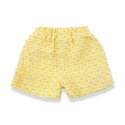 Yellow Tweed Shorts - doe a dear
