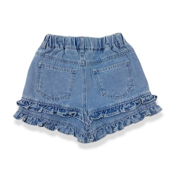 Rhinestone Bows Denim Shorts - doe a dear
