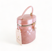 Cylindrical Jelly Purse - Pink - doe a dear