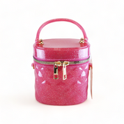 Cylindrical Jelly Purse - Rose