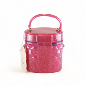 Cylindrical Jelly Purse - Rose