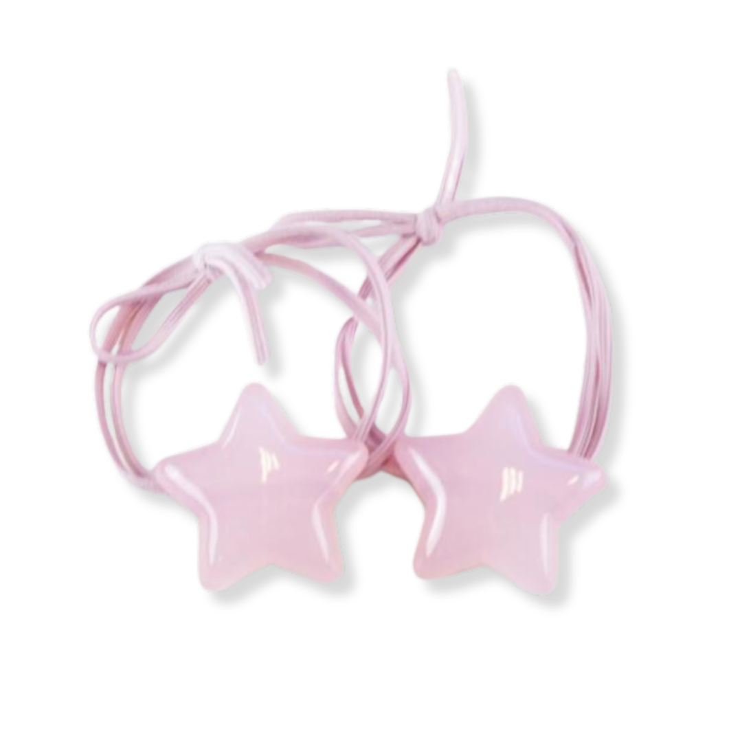 Star Hair Ties (Pair) - doe a dear