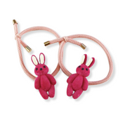 Rabbit Hair Ties (Pair) - doe a dear