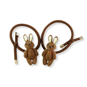 Rabbit Hair Ties (Pair) - doe a dear