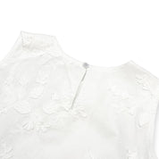 Floral Embroidery Cotton Blouse - doe a dear