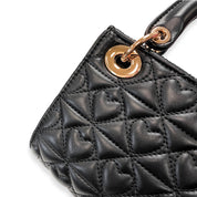 Heart-Quilted Bag