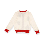 Ladybug Wooly Cardigan - Lt. Beige - doe a dear