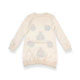 Ladybug Wooly Tunic Sweater - Ivory